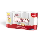 Papel Higiênico Fofinho Folha Dupla Fardo C/16 30mts