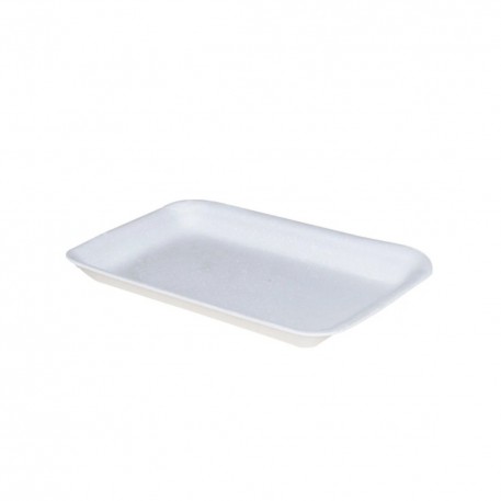 15448-28992-91439_std Bandeja Isopor B2 Rasa Bco Trl02 Totalplast C/100 - Imagem 1
