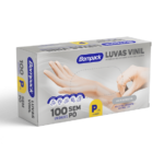 Luvas Vinil Bompack S/Pó P 100un