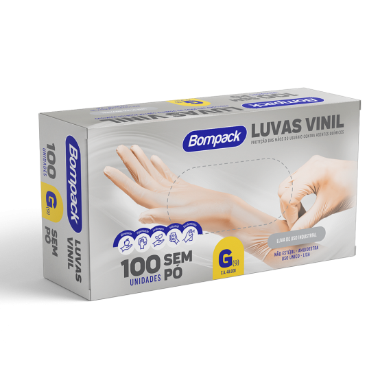24203-1717592435-570x570 Luvas Vinil Bompack S/Pó G 100un - Imagem 1