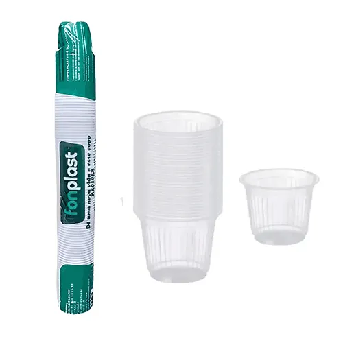 Copo PS Fonplast 50ml P/Cafe C/100un - Imagem 1