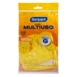 Luvas de Limpeza Amarela Bompack G